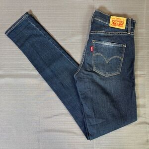 Levi’s 311 Shaping Skinny Jeans Womens 25 Dark Wash Stretch Denim